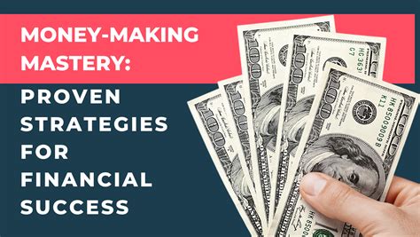 A Proven Plan for Financial Success .